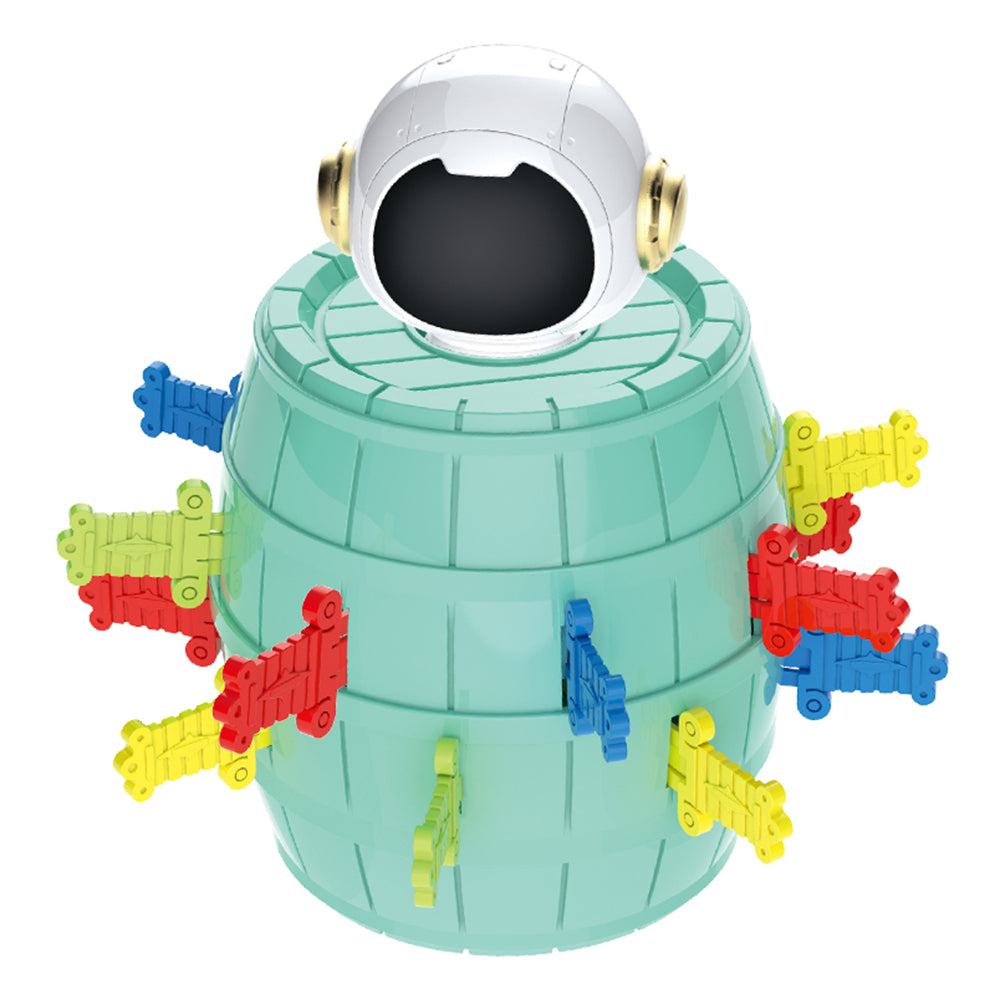 YS5803 Tricky Toys Space Themed Insert Sword Barrel Table Game YS5803 Tricky Toys Space Themed Insert Sword Barrel Table Game